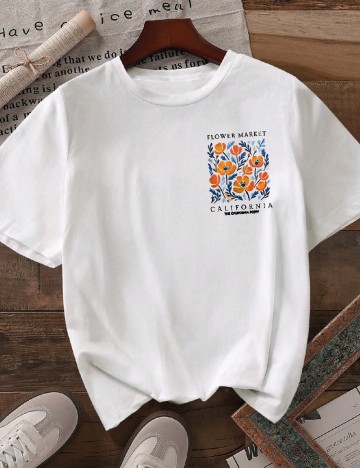 Tricou SHEIN, alb