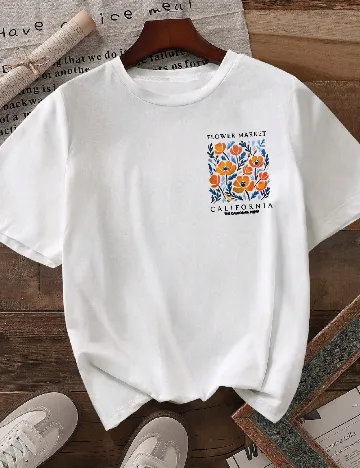 Tricou SHEIN, alb