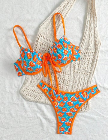 Costum de baie SHEIN, mix culori