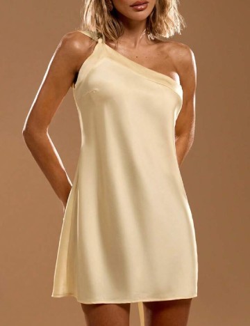 Rochie scurta SHEIN, galben