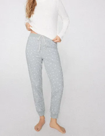 Pantaloni de pijama Tezenis, gri