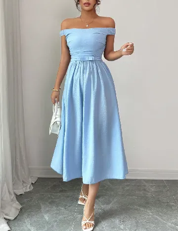 Rochie medie SHEIN, bleu