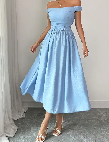Rochie medie SHEIN, bleu