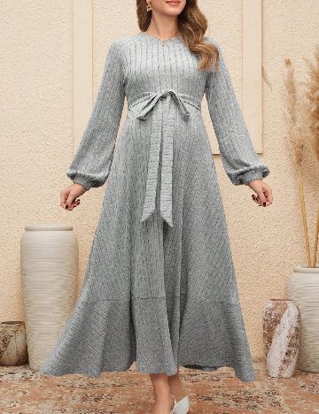Rochie lunga SHEIN, gri