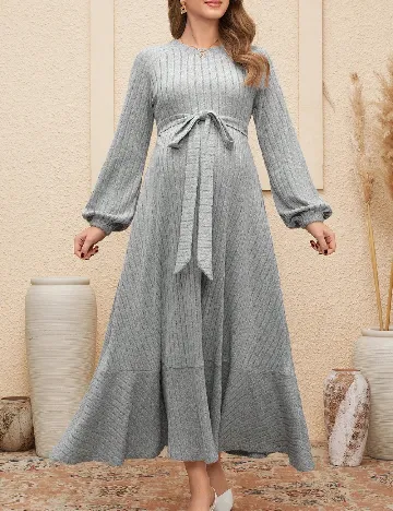 Rochie lunga SHEIN, gri