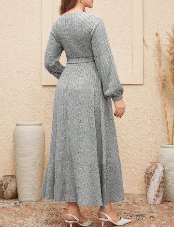 Rochie lunga SHEIN, gri