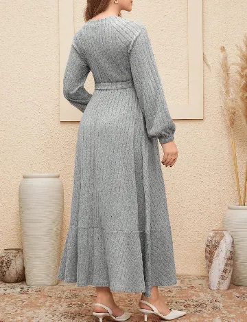 Rochie lunga SHEIN, gri