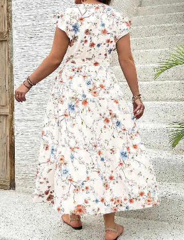 Rochie medie SHEIN CURVE, floral