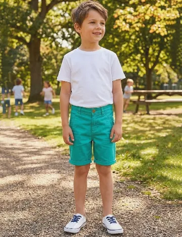 Pantaloni scurti Zara, turcoaz