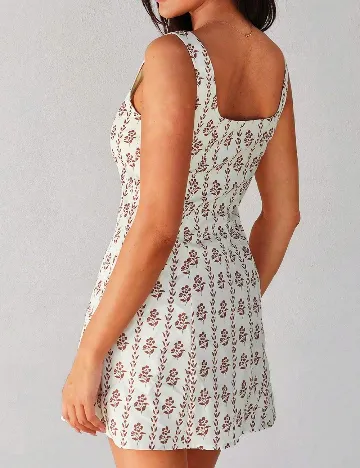 Rochie scurta SHEIN, ecru