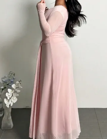 Rochie lunga SHEIN CURVE, roz
