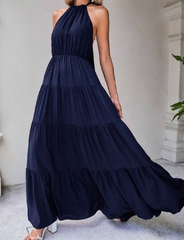 Rochie lunga SHEIN, albastru