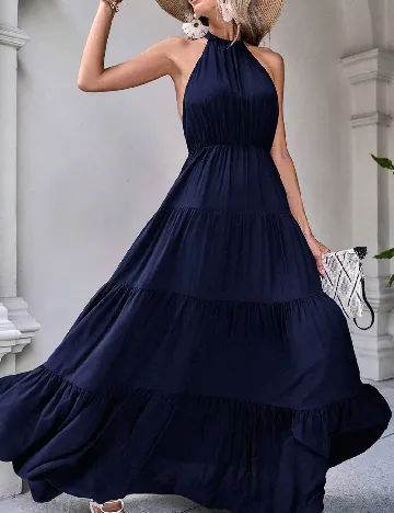 Rochie lunga SHEIN, albastru