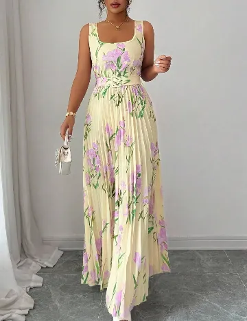 Rochie lunga SHEIN, galben