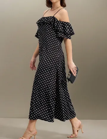 Rochie lunga SHEIN CURVE, negru