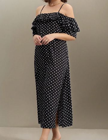 Rochie lunga SHEIN CURVE, negru