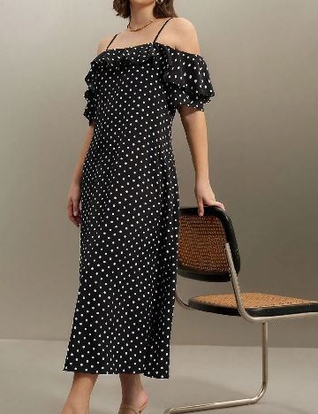 Rochie lunga SHEIN CURVE, negru