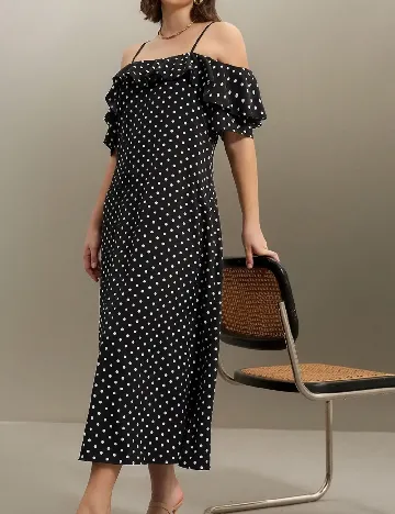 Rochie lunga SHEIN CURVE, negru