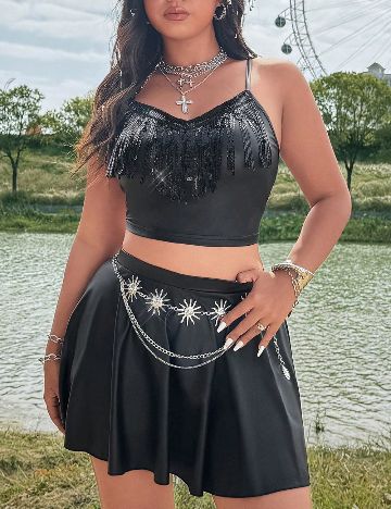 Compleu SHEIN CURVE, negru