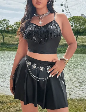 Compleu SHEIN CURVE, negru