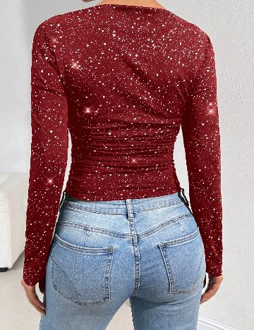 Bluza SHEIN, rosu