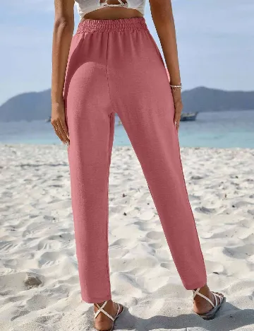 Pantaloni SHEIN, roz