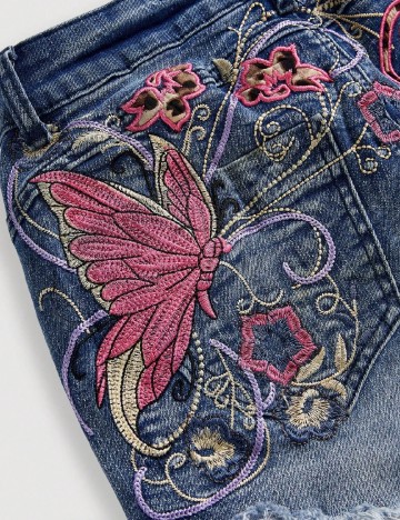 Pantaloni scurti Romwe, mix culori