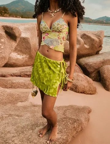 Fusta SHEIN, verde