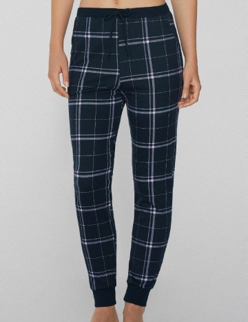 Pantaloni de pijama Tezenis, bleumarin
