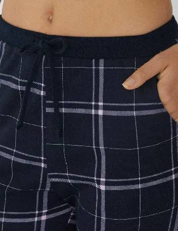 Pantaloni de pijama Tezenis, bleumarin