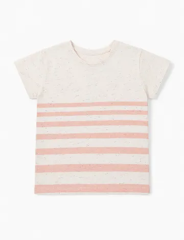Tricou Zara, ecru