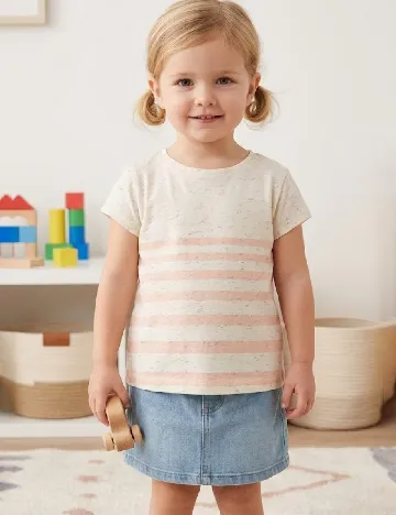 Tricou Zara, ecru