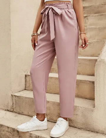 Pantaloni SHEIN, roz