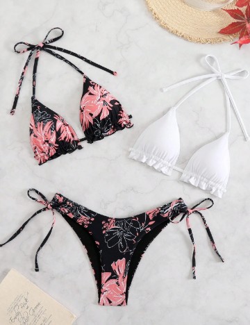 Costum de baie SHEIN, mix culori