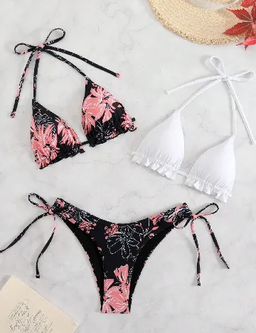 Costum de baie SHEIN, mix culori