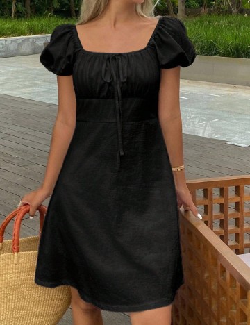 Rochie scurta Dazy, negru