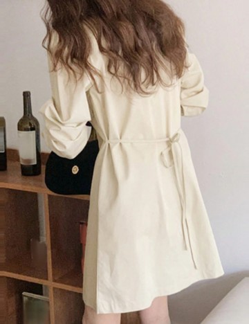 Rochie scurta Dazy, bej