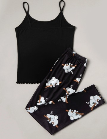 Pijama SHEIN, negru