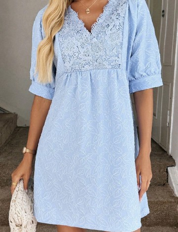 Rochie scurta SHEIN, albastru