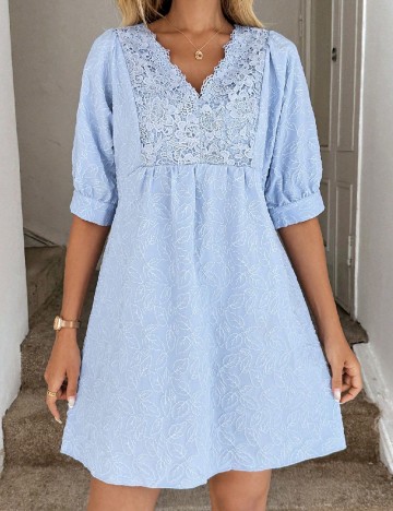Rochie scurta SHEIN, albastru