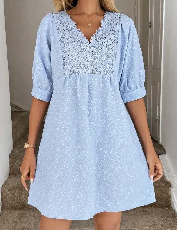 Rochie scurta SHEIN, albastru