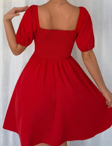 Rochie scurta SHEIN, rosu