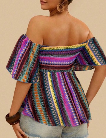 Bluza SHEIN CURVE, mix culori