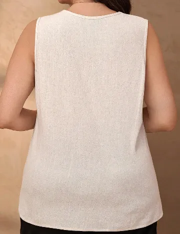 Bluza SHEIN CURVE, bej
