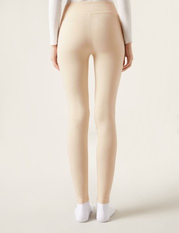 Colanti termici Calzedonia, crem