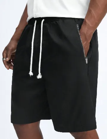 Compleu SHEIN, alb/negru