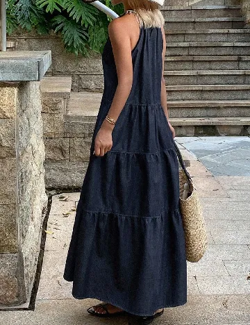 Rochie lunga SHEIN, bleumarin