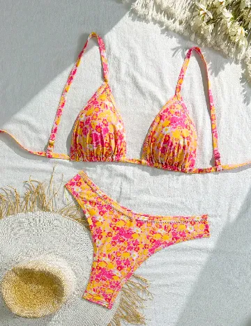 Costum de baie SHEIN CURVE, mix culori
