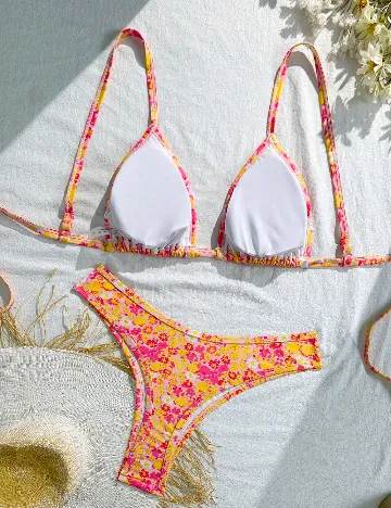 Costum de baie SHEIN CURVE, mix culori