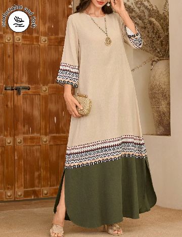 Rochie lunga SHEIN, mix culori
